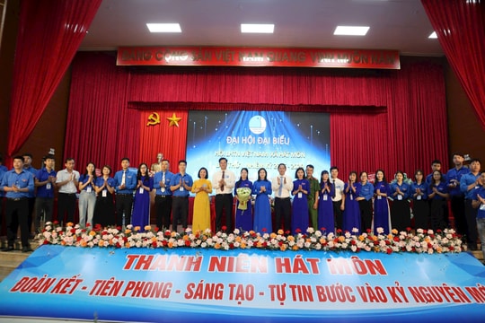 Tổ chức thành công Đại hội Hội Liên hiệp Thanh niên Việt Nam xã Hát Môn lần thứ I