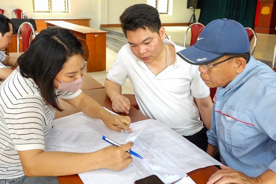 Xã Vật Lại công khai phương án bồi thường dự án Nghĩa trang Yên Kỳ