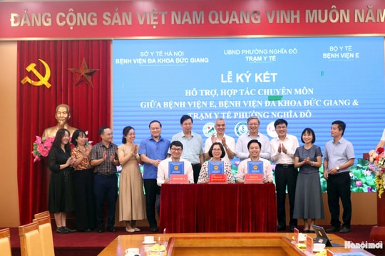 Phường Nghĩa Đô phối hợp nâng cao công tác chăm sóc sức khỏe nhân dân