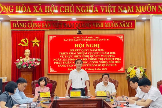 Xã Phúc Lộc tăng cường chuyển đổi số