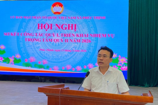 Mặt trận xã Phúc Thịnh phát huy vai trò "hạt nhân" khối đại đoàn kết toàn dân