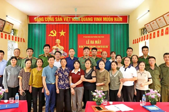 Ra mắt mô hình “Tổ dân phố thông minh” tại phường Tùng Thiện