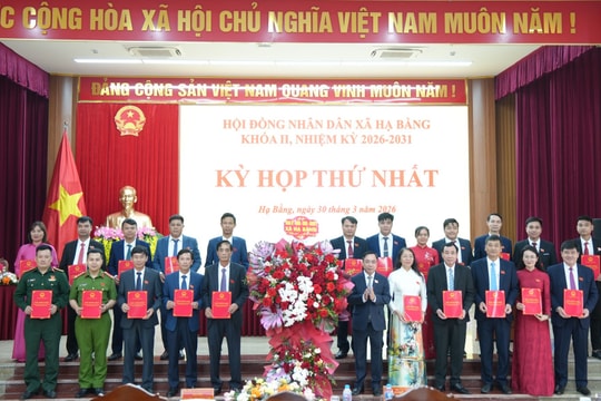 HĐND xã Hạ Bằng hoàn thành toàn diện 18/18 nhiệm vụ quý I năm 2026