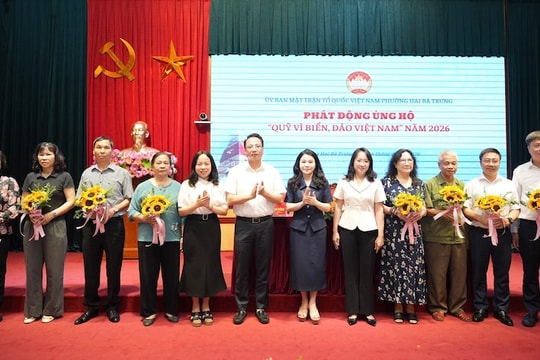 Phường Hai Bà Trưng: Phát động ủng hộ Quỹ “Vì biển, đảo Việt Nam”