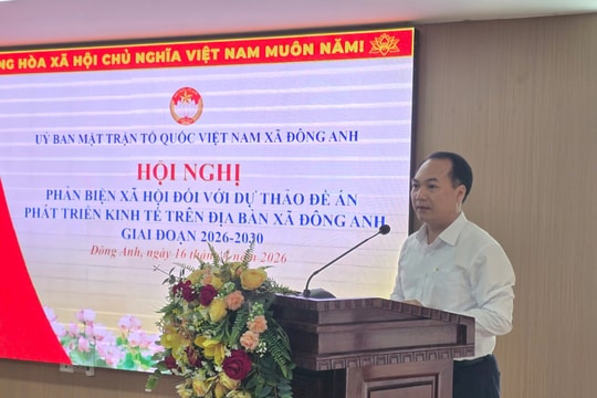 Xã Đông Anh lấy ý kiến chuyên gia cho Đề án phát triển kinh tế