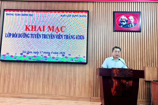 Bồi dưỡng nghiệp vụ cho gần 200 tuyên truyền viên 5 xã khu vực Sóc Sơn