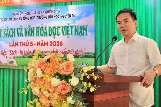 Thường Tín tổ chức Ngày Sách và Văn hóa đọc Việt Nam lần thứ 5 năm 2026