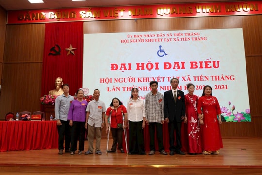 Nâng cao chất lượng cuộc sống cho người khuyết tật xã Tiến Thắng