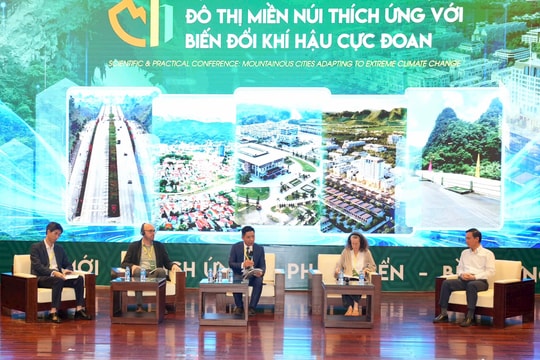 Phát triển đô thị thích ứng với biến đổi khí hậu cần được tiếp cận theo chuỗi giá trị toàn diện