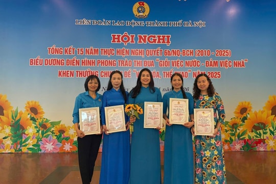 Công đoàn xã Thanh Trì lan tỏa phong trào “Giỏi việc nước - đảm việc nhà”