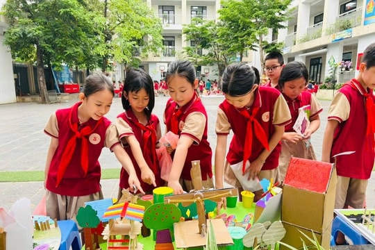 Phường Kim Liên: Hoạt động giáo dục gắn với trải nghiệm và sự phát triển toàn diện của học sinh