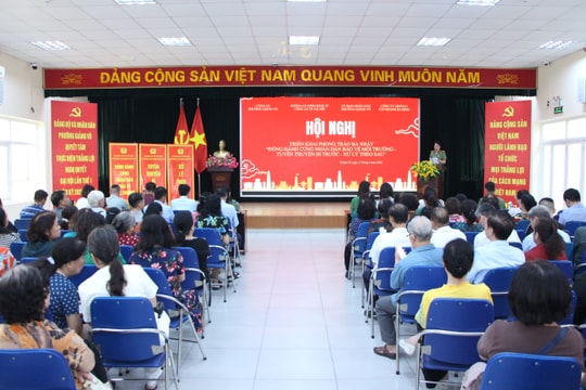 Mô hình mới trong xử lý "điểm nghẽn" về môi trường tại Giảng Võ