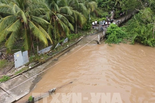TP Hồ Chí Minh có 43 vị trí sạt lở bờ sông, kênh, rạch nguy hiểm