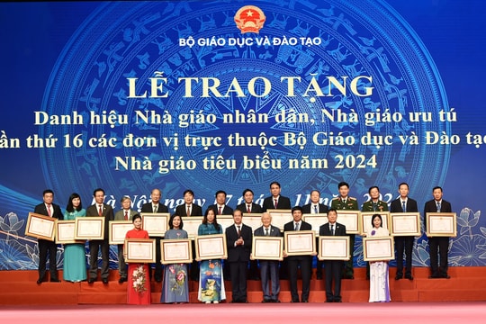 123 nhà giáo Hà Nội được đề nghị xét tặng danh hiệu Nhà giáo nhân dân, Nhà giáo ưu tú