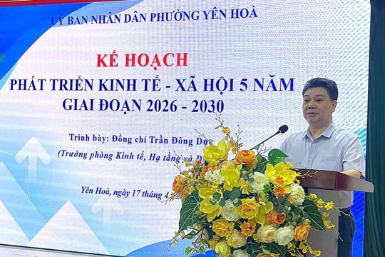 Yên Hòa: Hơn 60 ý kiến góp ý Dự thảo kế hoạch phát triển 5 năm