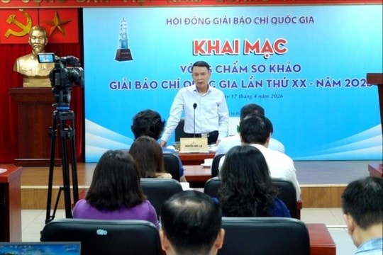 Giải Báo chí Quốc gia lần thứ 20: Số tác phẩm tham dự  duy trì ở mức cao