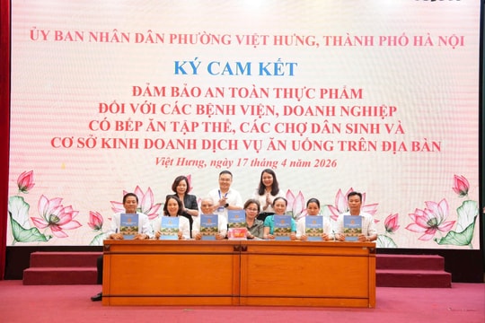 Phường Việt Hưng phát động Tháng hành động vì an toàn thực phẩm