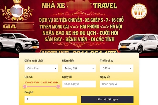Đề xuất phạt nặng xe ghép, xe tiện chuyến vận chuyển hành khách trá hình