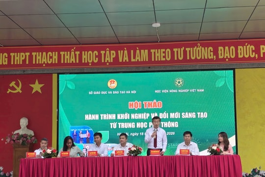 Khơi dậy tư duy đổi mới sáng tạo cho học sinh THPT Hà Nội