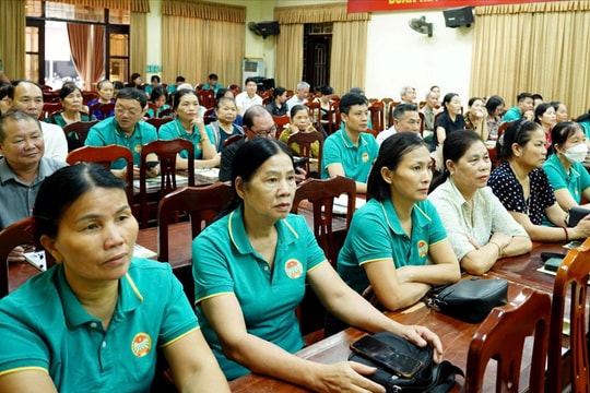 Hội Nông dân xã Thường Tín vận động hội viên phối hợp giải phóng mặt bằng dự án Khu đô thị thể thao - Olympic