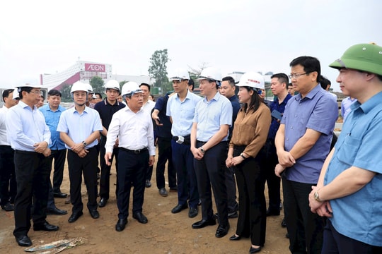 Chủ tịch UBND TP Hà Nội Vũ Đại Thắng yêu cầu hoàn thành GPMB các dự án đường 70, quốc lộ 21B trong quý II