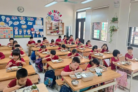Thuận An đồng bộ giải pháp bảo đảm an toàn thực phẩm bữa ăn bán trú