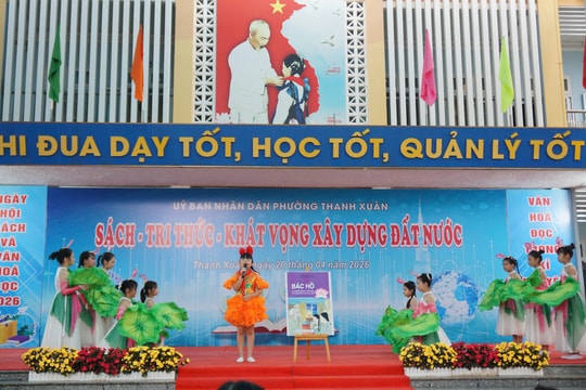 Phường Thanh Xuân lan tỏa văn hóa đọc trong kỷ nguyên số