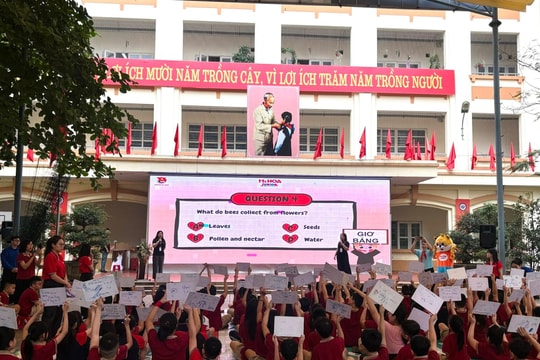 Phường Ba Đình đưa tiếng Anh trở thành ngôn ngữ thứ hai trong trường học