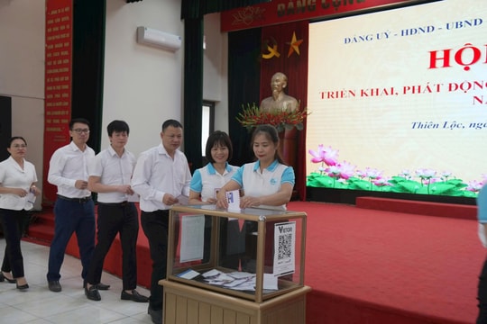 MTTQ Việt Nam xã Thiên Lộc phát động ủng hộ Quỹ “Vì biển, đảo Việt Nam” năm 2026