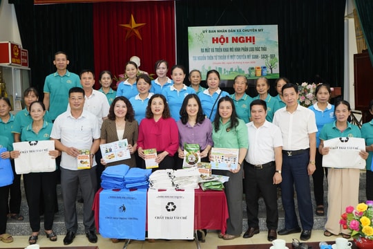 Chuyên Mỹ hướng tới môi trường xanh với mô hình phân loại rác tại nguồn