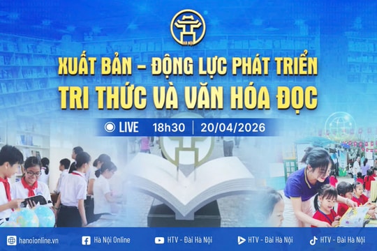 [TRỰC TIẾP] Chương trình thời sự: Xuất bản - Động lực phát triển tri thức và văn hóa đọc