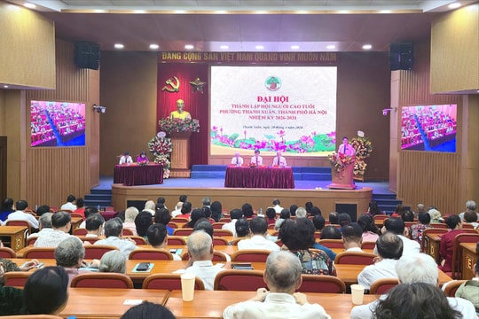 Phường Thanh Xuân kiện toàn tổ chức Hội Người cao tuổi