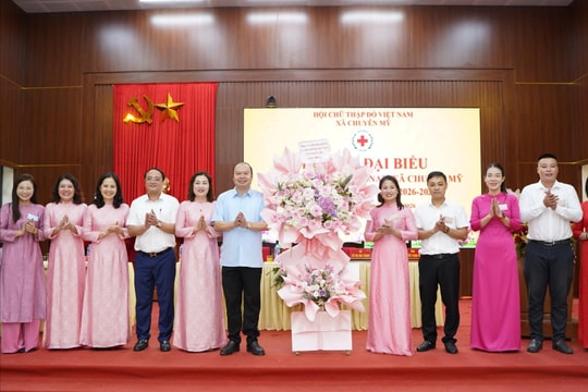 Đại hội Hội Chữ thập đỏ xã Chuyên Mỹ: Đổi mới, nâng cao hiệu quả công tác nhân đạo