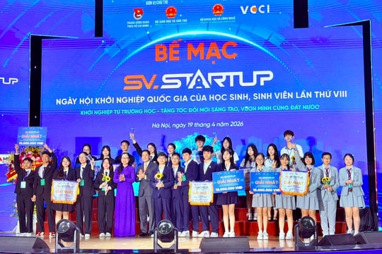 Học sinh Hà Nội chinh phục 2 giải Nhất khởi nghiệp quốc gia: Trải nghiệm để trưởng thành