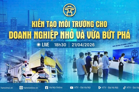 [TRỰC TIẾP] Chương trình thời sự: Kiến tạo môi trường cho doanh nghiệp nhỏ và vừa bứt phá