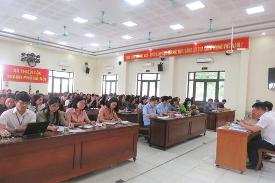 Thiên Lộc: Nâng cao chất lượng giáo dục, chuẩn bị tuyển sinh năm học mới