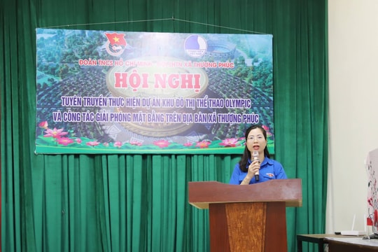 Tuổi trẻ xã Thượng Phúc: Phát huy vai trò nòng cốt trong tuyên truyền phục vụ dự án trọng điểm