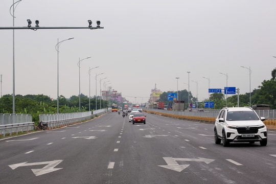 Diện mạo mới tại nút giao thông trọng điểm cửa ngõ phía Bắc Thủ đô
