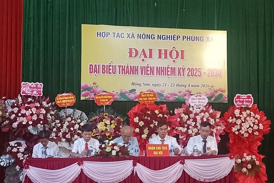 Hợp tác xã Phùng Xá hướng tới nông nghiệp công nghệ cao, hữu cơ