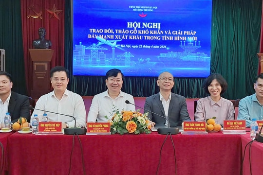 Hà Nội song hành với doanh nghiệp, tăng kim ngạch xuất khẩu