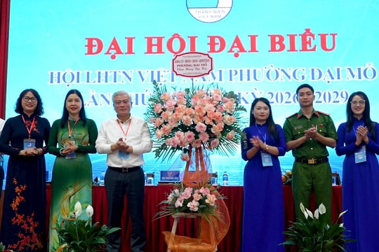 Phường Đại Mỗ: Đại hội đại biểu Hội liên hiệp Thanh niên Việt Nam nhiệm kỳ 2026 - 2029