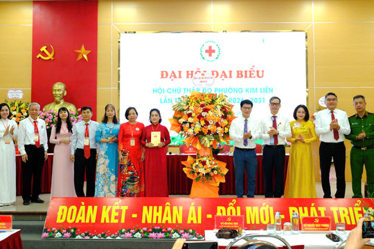 Hội Chữ thập đỏ phường Kim Liên: Kiện toàn tổ chức, nâng tầm hoạt động nhân đạo