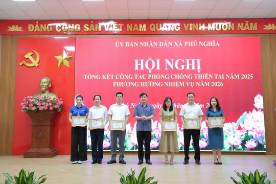 Xã Phú Nghĩa: Triển khai phương án phòng, chống thiên tai năm 2026