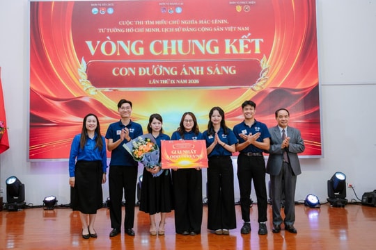 “Con đường ánh sáng” hút gần 30.000 lượt đoàn viên, sinh viên dự thi
