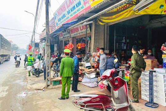 Xã Vật Lại: Xóa “điểm nghẽn” ở chợ Nhông và khu vực cổng Bệnh viện Đa khoa Ba Vì