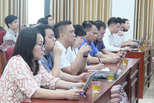 Xã Vĩnh Thanh tập huấn vận hành nền tảng quản trị công việc HanoiWork
