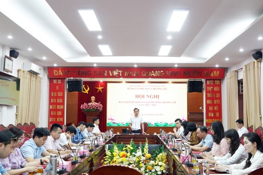 Chương Mỹ: Tập trung tháo gỡ “điểm nghẽn”, tăng tốc đầu tư công
