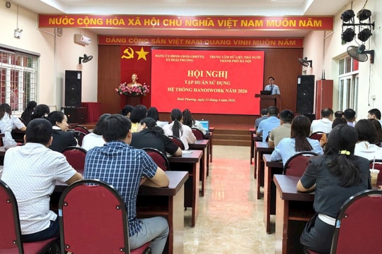 Đoài Phương tập huấn nền tảng làm việc số HanoiWork