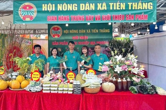 Nông dân xã Tiến Thắng đẩy mạnh sản xuất nông nghiệp an toàn, bền vững