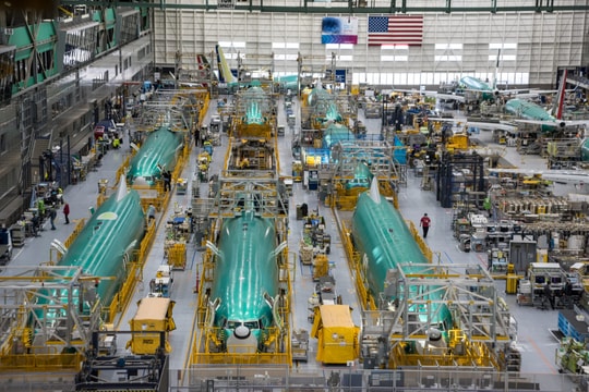 Boeing lần đầu vượt Airbus về số máy bay bàn giao kể từ 2023